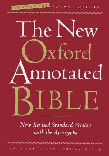 The New Oxford Annotated Bible with the Apocryphal/Deuterocanonical Books