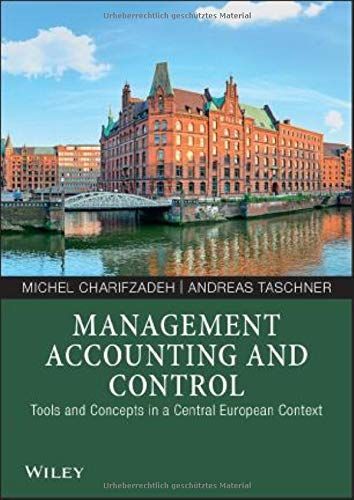 Management Accounting and Control