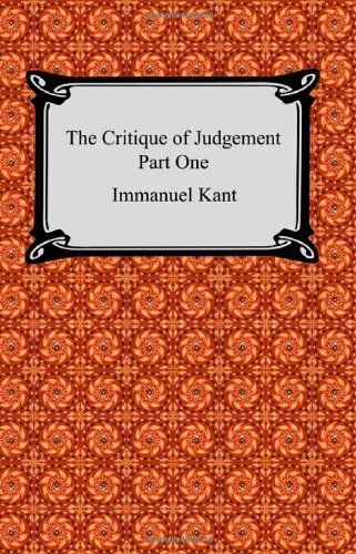 The Critique of Judgement