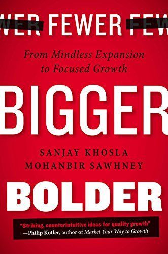 Fewer, Bigger, Bolder