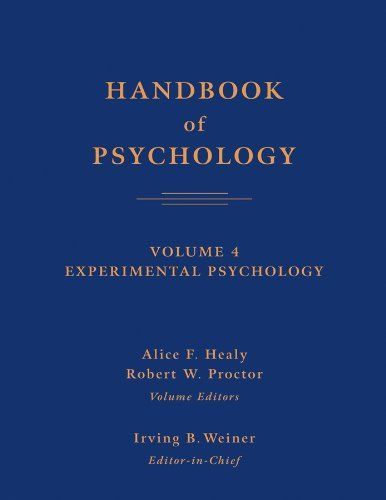 Handbook of Psychology, Experimental Psychology