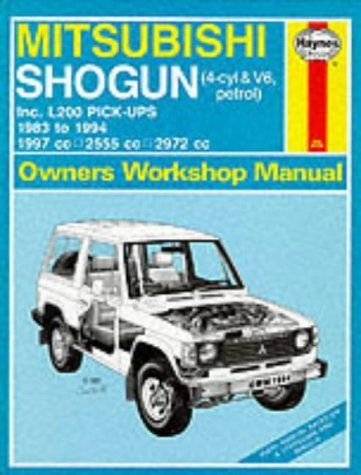 Mitsubishi Shogun & Pick-ups Owners Workshop Manual