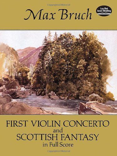 First violin concerto ; and, Scottish fantasy