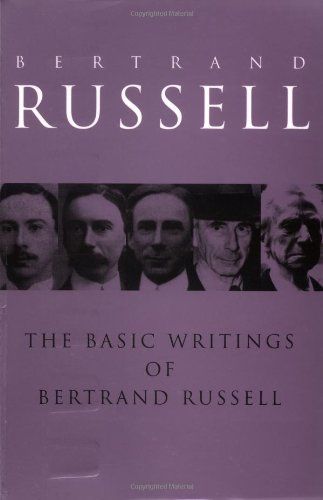 The Basic Writings of Bertrand Russell, 1903-1959