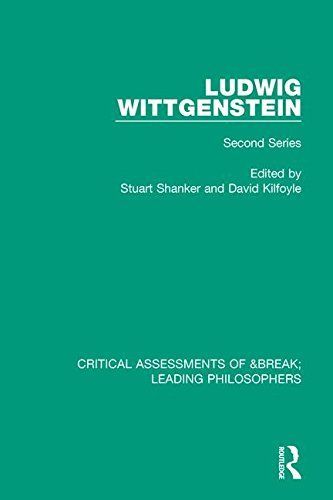 Ludwig Wittgenstein: The later Wittgenstein : from Philosophical investigations to On certainty