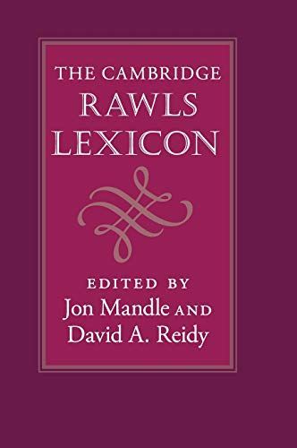 The Cambridge Rawls Lexicon