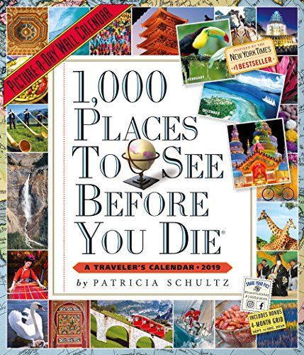 1,000 Places To See Before You Die 2019 Calendar