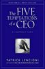 The Five Temptations of a CEO
