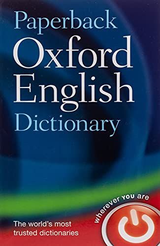 Paperback Oxford English Dictionary