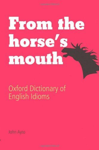 From the Horse's Mouth