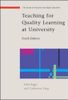 Teaching for Quality Learning at University