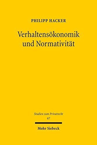 Verhaltensökonomik und Normativität