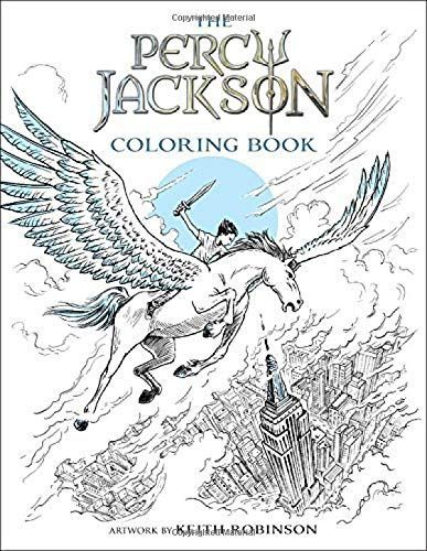 Percy Jackson and the Olympians The Percy Jackson Coloring Book