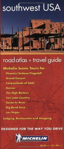 Michelin USA Southwest Atlas & Travel Guide