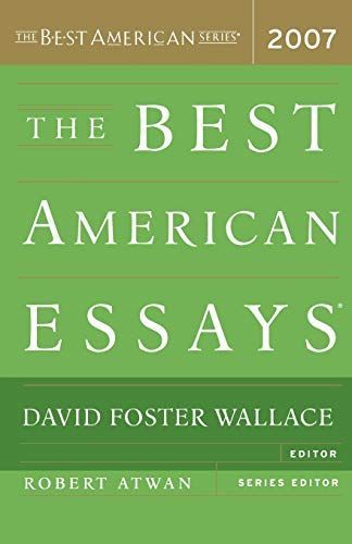The Best American Essays 2007