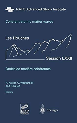 Coherent atomic matter waves - Ondes de matiere coherentes