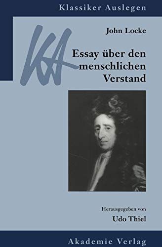 John Locke: Essay über den menschlichen Verstand