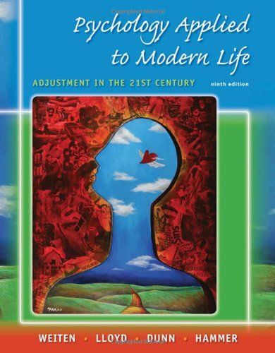 Psychology Applied to Modern Life: Adjustment in the 21st Century