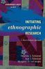 Initiating Ethnographic Research