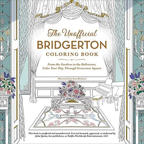 The Unofficial Bridgerton Coloring Book