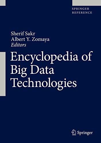 Encyclopedia of Big Data Technologies