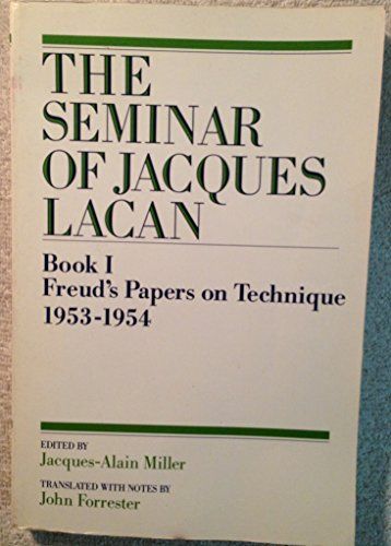 The Seminar of Jacques Lacan