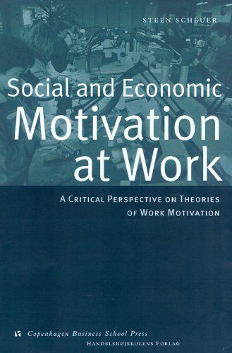 Social and Economic Motivation at Work