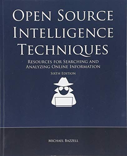 Open Source Intelligence Techniques