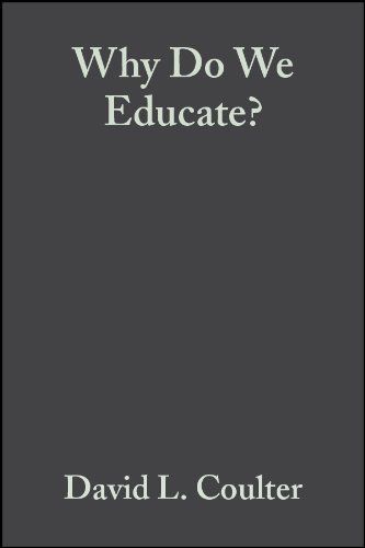 Why Do We Educate?