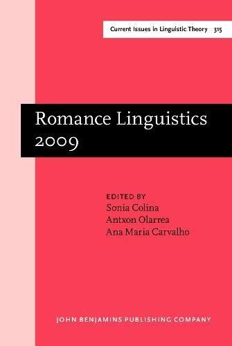 Romance Linguistics 2009