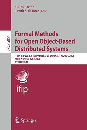 Formal Methods for Open Object-Based Distributed Systems