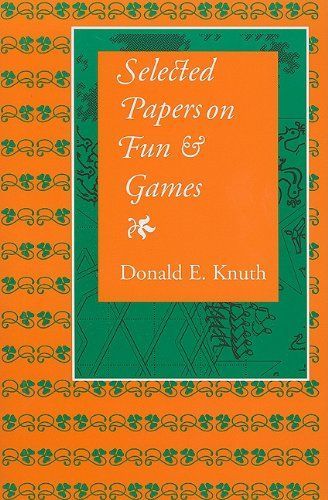 Selected Papers on Fun & Games