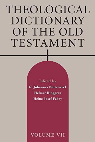 Theological Dictionary of the Old Testament