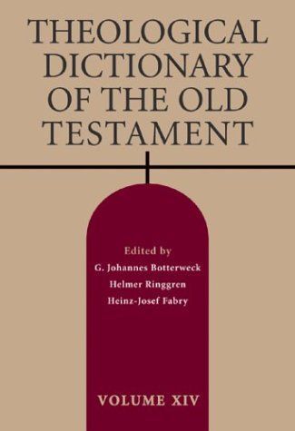 Theological Dictionary of the Old Testament