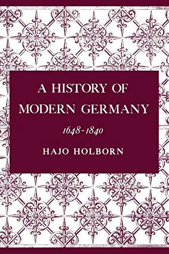 A History of Modern Germany