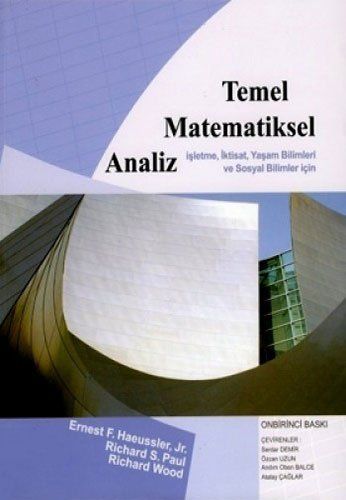 TEMEL MATEMATİKSEL ANALİZ