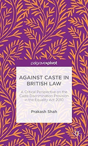 Against Caste in British law