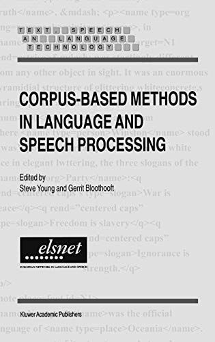 Corpus-Based Methods in Language and Speech Processing