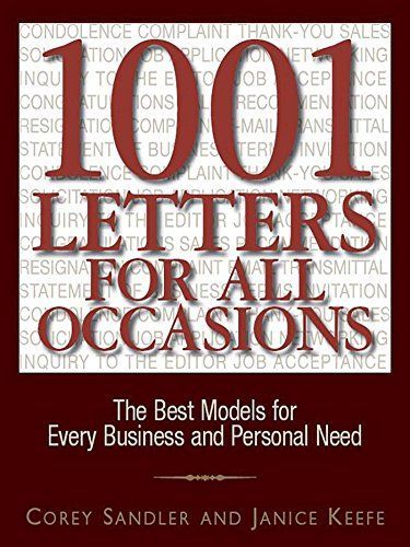 1001 Letters For All Occasions