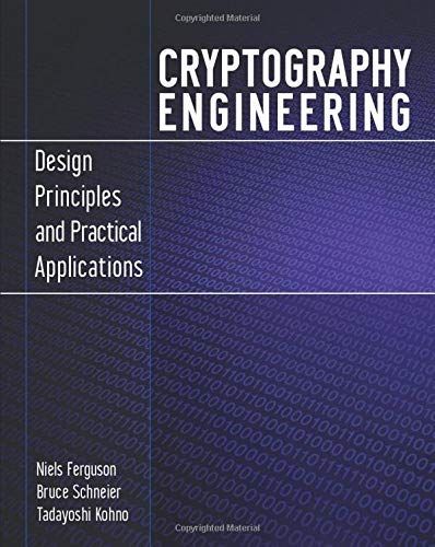 Cryptography Engineering