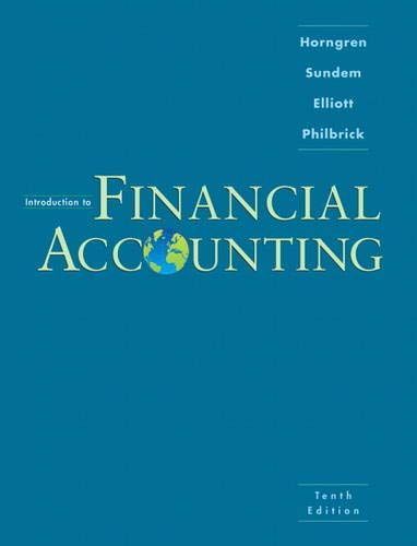 Introduction to Financial Accounting