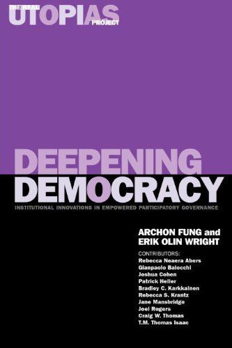 Deepening Democracy