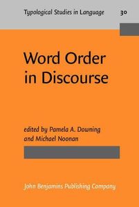 Word Order in Discourse