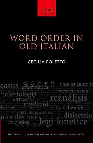 Word Order in Old Italian