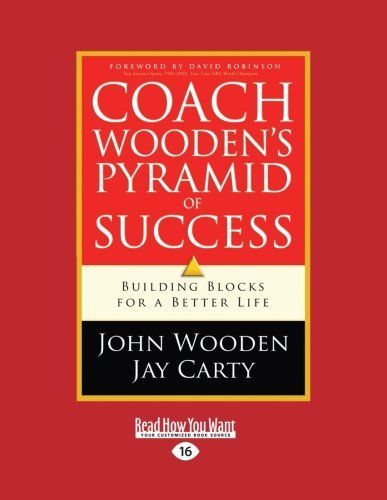 Coach Wooden's Pyramid of Success (Large Print 16pt)