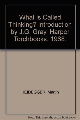 What Is Called Thinking?