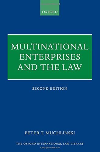 Multinational Enterprises and the Law