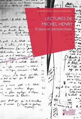 Lectures de Michel Henry