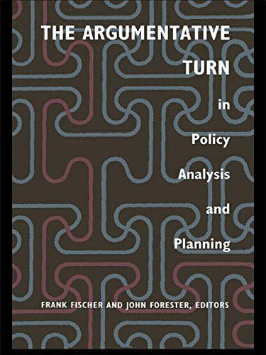 The Argumentative Turn in Policy Analysis and Planning