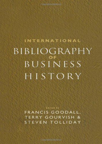 International Bibliography of Business History